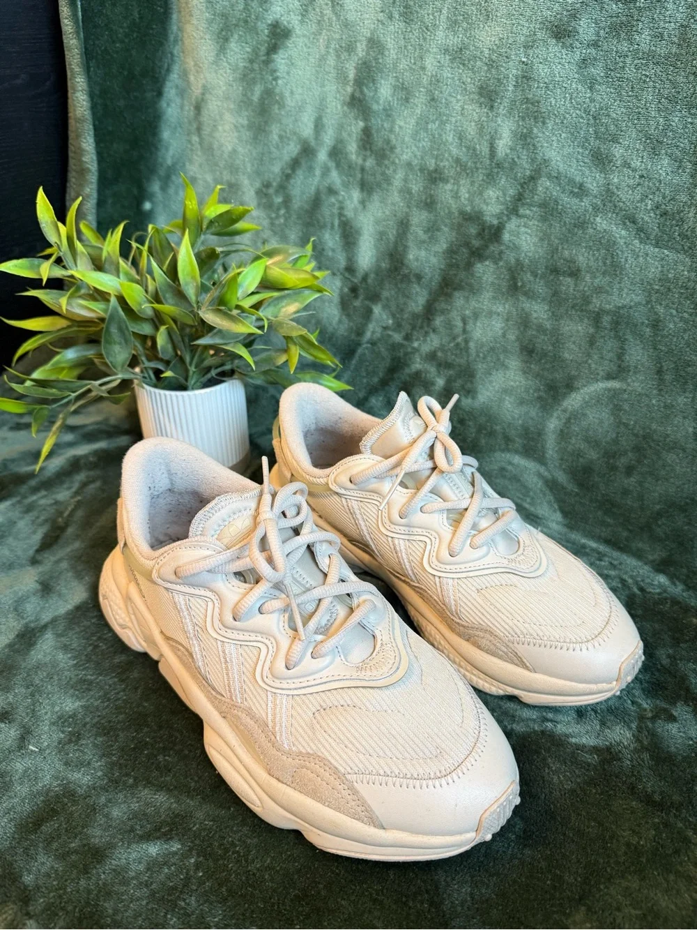 adidas Originals Women's Chunky Sneakers in Beige